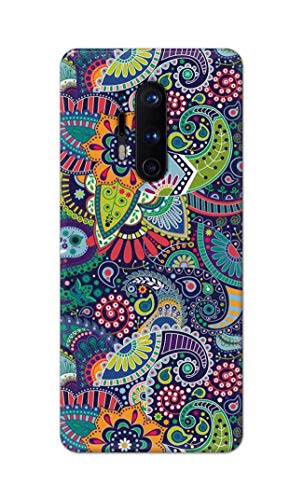Image of Printed Hard Back Cover Case for OnePlus 8 Pro Back Cover (Miraculous Patterns) -1803