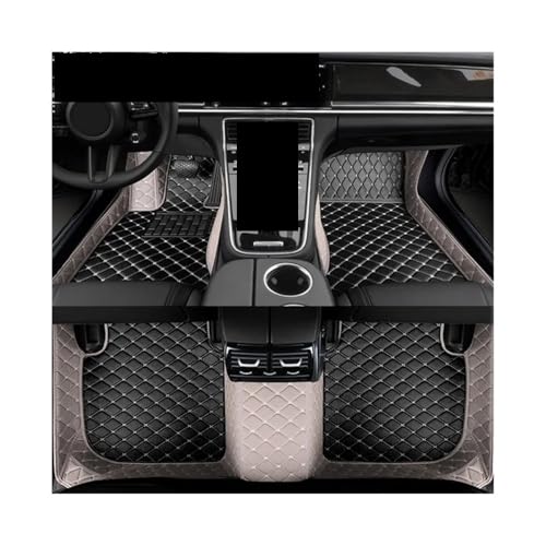 Tapis de sol voiture Chrysler 300C d'exception avec finition color block élégante