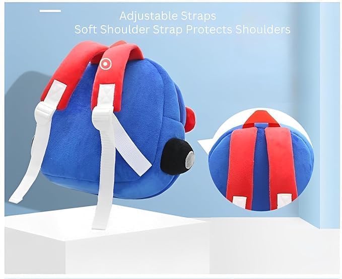 Image of Delicado Cute Small Toddler Kids Preschool Backpack design Nursery Preschool Playschool School Picnic Travelling Bag for Baby Boy Girl Age 2-5 Years