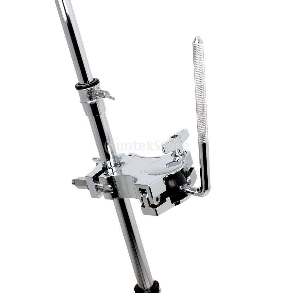 Soporte Tom Drum para Batería Accesorio de Recambio Estructura Metálica Resistente Ajuste 360 Grados Adecuado para Estudiantes de Música Ensayos