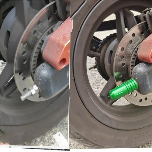 Protector de cadena rueda trasera Honda NC700X evita atascos en tornillo de ajuste 5