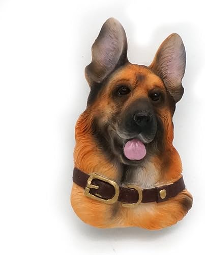 Imanes realistas para perros, imanes de resina de alta emulación hechos a mano para decoración de nevera y regalos para amantes de los perros