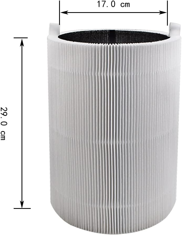 Fre.Filtor 2-pcs Replacement Carbon HEPA Filters & 2-pcs Fabric Pre-Filter for Blueair Blue Pure 411 / Blue 3210 / Joy S Air Purifiers - Image 3