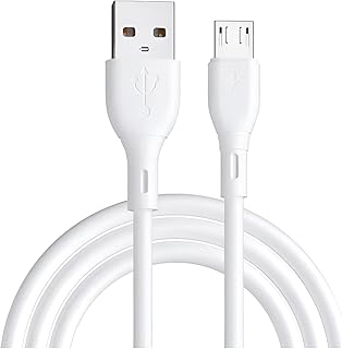 كابل مايكرو DC-C178للبيانات والشحن السريع بقوة 3A ، طول 100 سم، مواد مقاومة للحرارة، شحن سريع وآمن