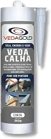PU 40 VEDA CALHA E RUFOS - CINZA