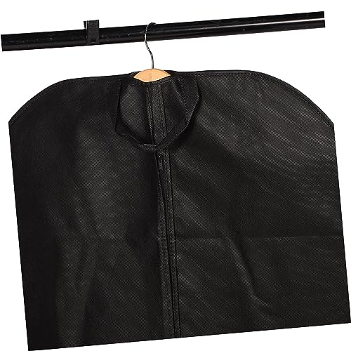Vaguelly Portable Travel Garment Bag Folding Clothes Protector for Business Trips Large Suit Cover for Long Dresses and Coats Black3