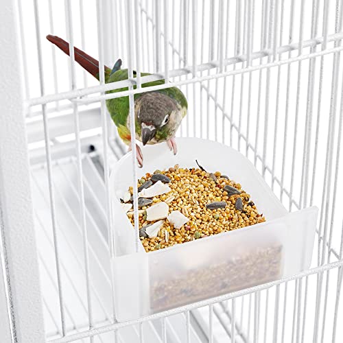 Yaheetech 54 Inch Large Flight Bird Cage For Parrots Macaw Cockatiels Sun Parakeets Lovebird Green Cheek Conures African Grey Small Quaker Amazon Parrots With Rolling Stand thumb #6