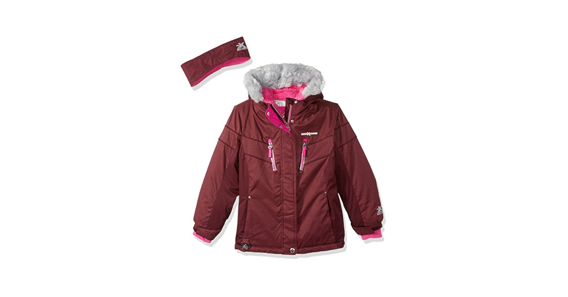 Amazon.com: ZeroXposur Big Girl's Bonnie Snowboard Jacket