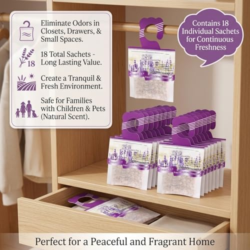 18 Sachets de Lavanda para Cajones y Closets miniatura 6