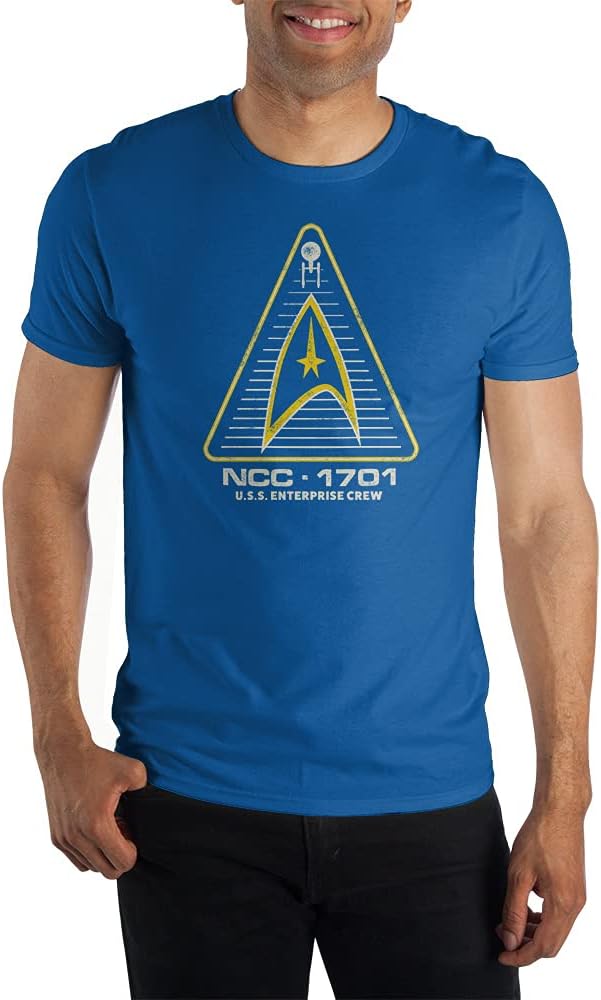 Star Trek The Original Series Blue Crew Tee