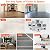 16 PCS Rug Tape, Reusable Washable Carpet Tape, Double Sided Non-Slip Rug Pads for Hardwood Floors, Rug Stoppers for Area Rugs, White