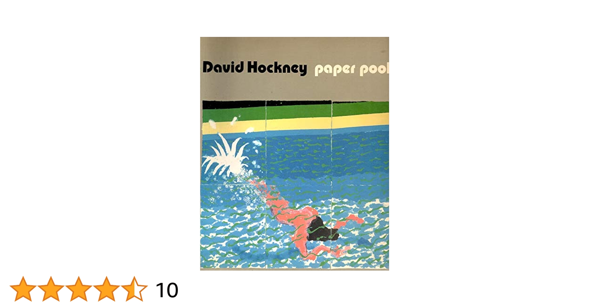 限定版】デイビッド・ホックニー Paper Pools サイン入 ハード