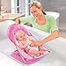 Summer Infant Deluxe Baby Bather (Circle Daisy) – Bath Support for Use in the Sink or Bathtub – Includes 3 Reclining Positions
