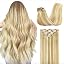 #18A/613A Dark Blonde Highlighted Bleach Blonde