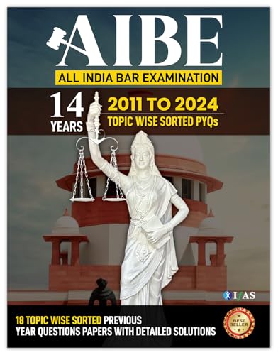 AIBE Exam Book 2025 | Previous Year AIBE Solved Paper (2011 to 20...