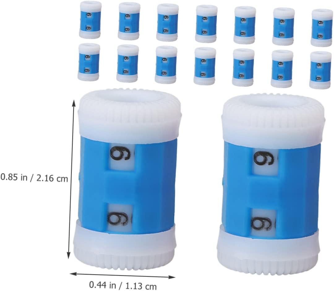 STOBOK 80pcs Flexible Counter and Marker for Knitting and Crochet for Beginners and Craft Projects for Sweaters Scarves and More