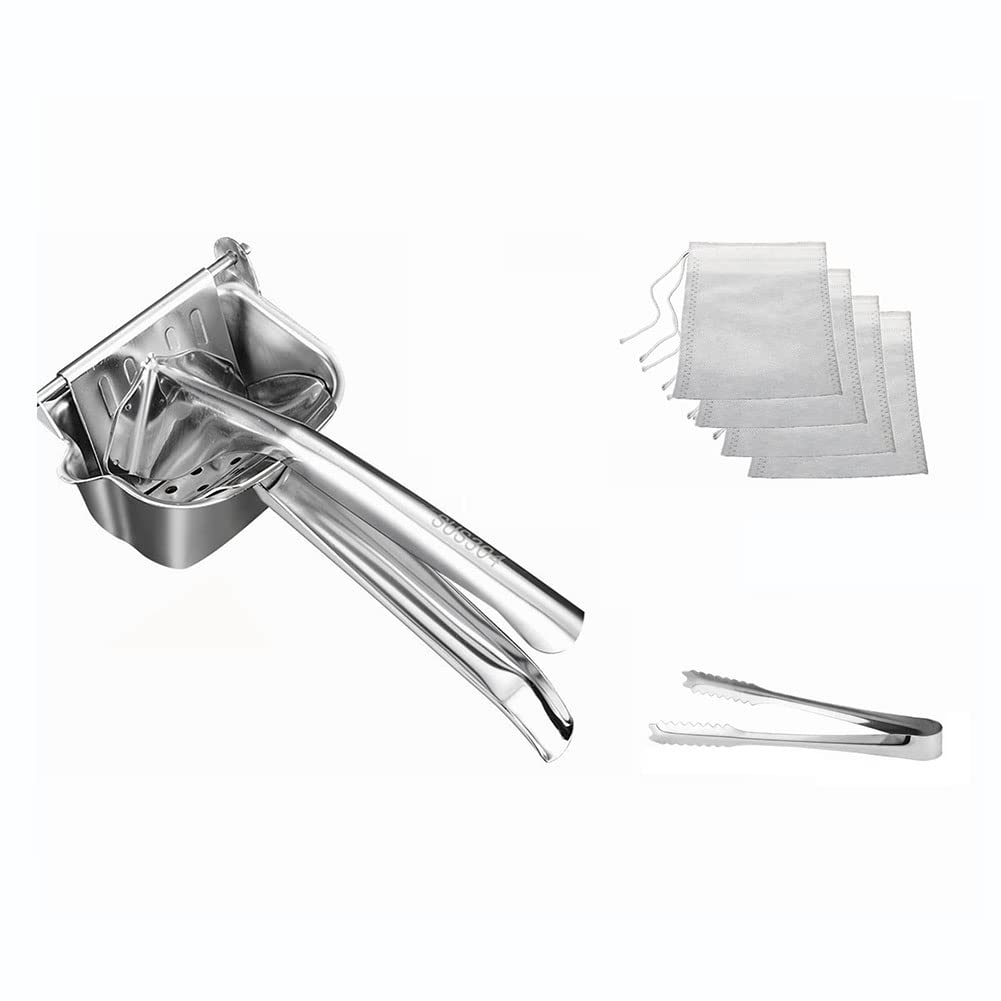 Exprimidor manual, Exprimidor manual de naranjas acero inoxidable auténtico, resistente