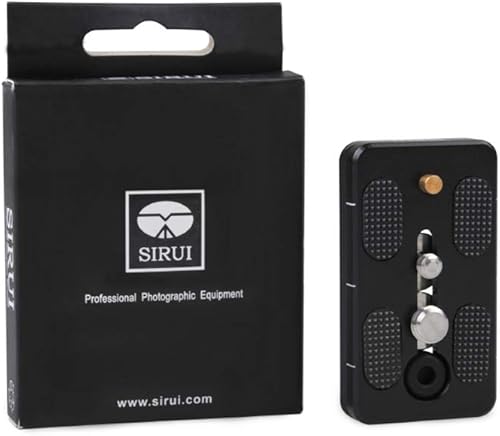 Miniatura 6 de SIRUI TY-70A Placa De Liberación Rápida Con Pin De Video Compatible Con VA-5 Cabezal Fluido - Negro