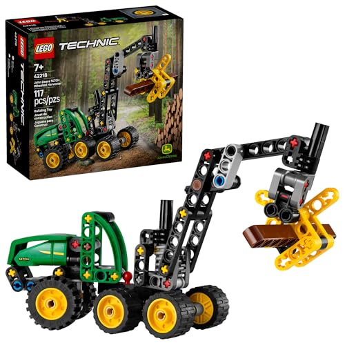 LEGO-Technic-John-Deere-1470H-Wheeled-Harvester-Building-Toy-for-Kids-Heavy-Vehicle-Playset-WRealistic-Suspension-Steering-STEM-Toy-for-Boys-Girls-Ages-7-Gift-Idea-for-Birthdays-42218
