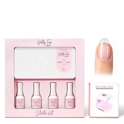 Kiara Sky Gelly Tips Starter Kit | Includes Prep, Primer,