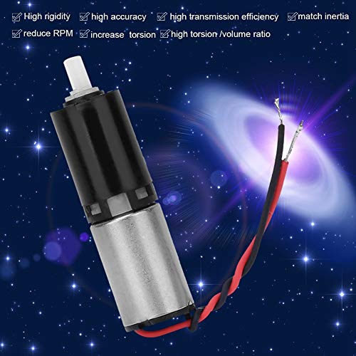 Image of Garosa 6mm Micro Planetary Reduction Mini Reducer Gear Motor DC3V Motor High Electric Micro Speed Reduction for Stepping Motor Servo Motor(Three Stage)