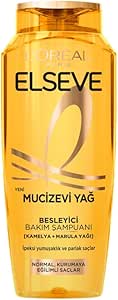 LOréal Paris Elseve Mucizevi Yağ Besleyici Bakım Şampuanı 400 ml