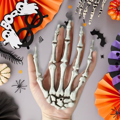 Main squelette Halloween pour transformer votre salon en crypte mystique - 4