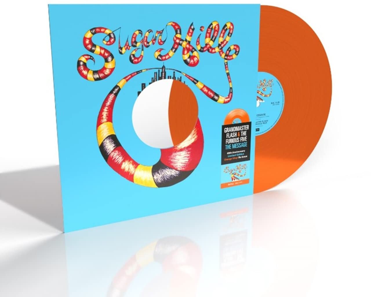 Grandmaster Flash & Furious Five - The Message (Orange Vinyl 12"" 2022, Reissue)