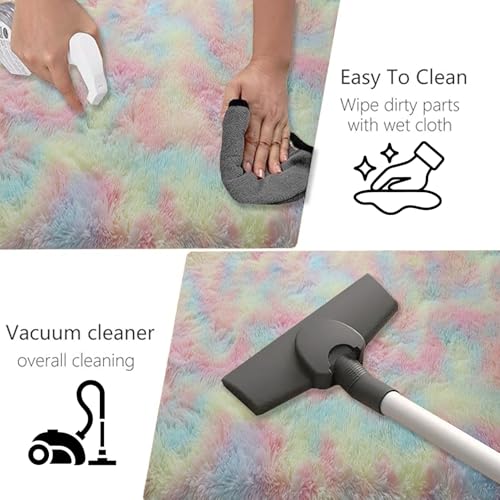Tapis salon design moderne 110x160 cm multicolore pour chambre - 5