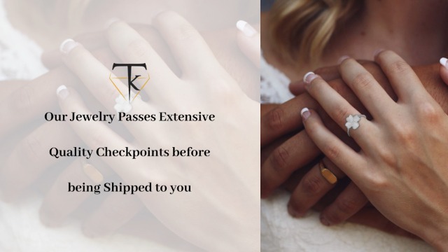 Takar 925 Sterling Silver Dainty Four-Leaf Clover Rope Ring, Good