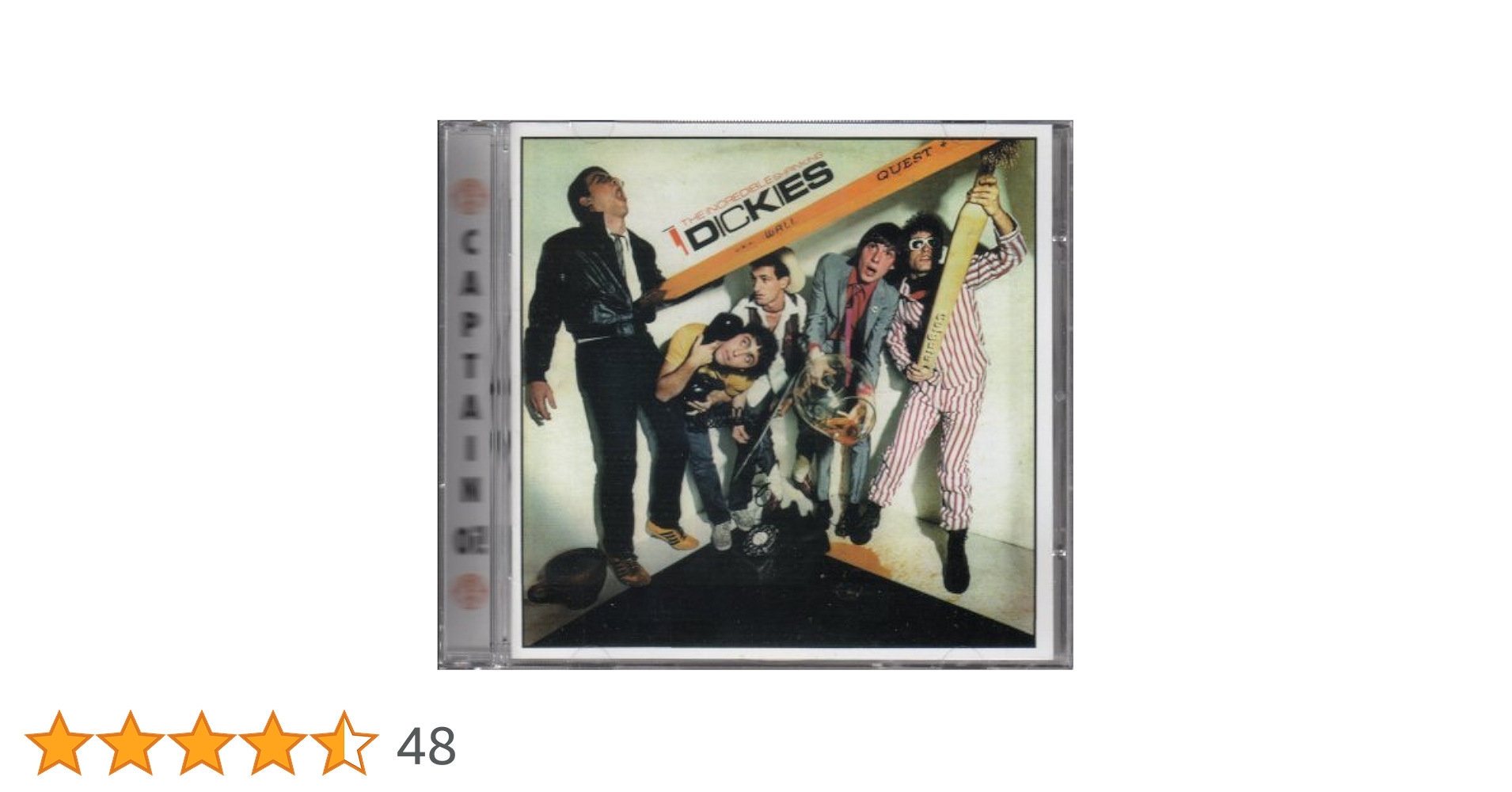 欧LP The Dickies The Incredible Shrinking Dickies AHOY1LP422 Captain Oi! 未開封 /00400 Dickies Incredible Shrinking Dickies LP vinyl Europe Captain