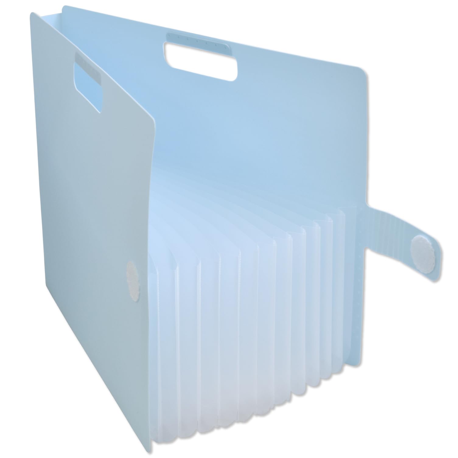 Sakura Crepas TF-A4#125 - Custodia per documenti stampati, inserti e lime al sesamo, formato A4, colore: Blu pastello