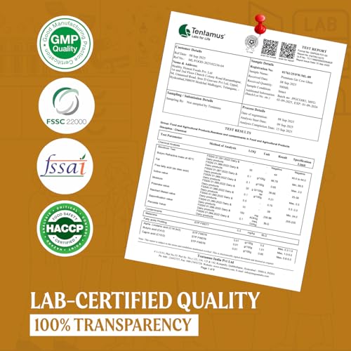 Image of Jivika A2 Gir Cow Ghee 1 Litre (Pack of 2) | Vedic Bilona Method Cultured Desi Cow Ghee | Grass Fed | Traditional Pure Ghee | Curd-Churned, Grass-Fed | Lab Tested