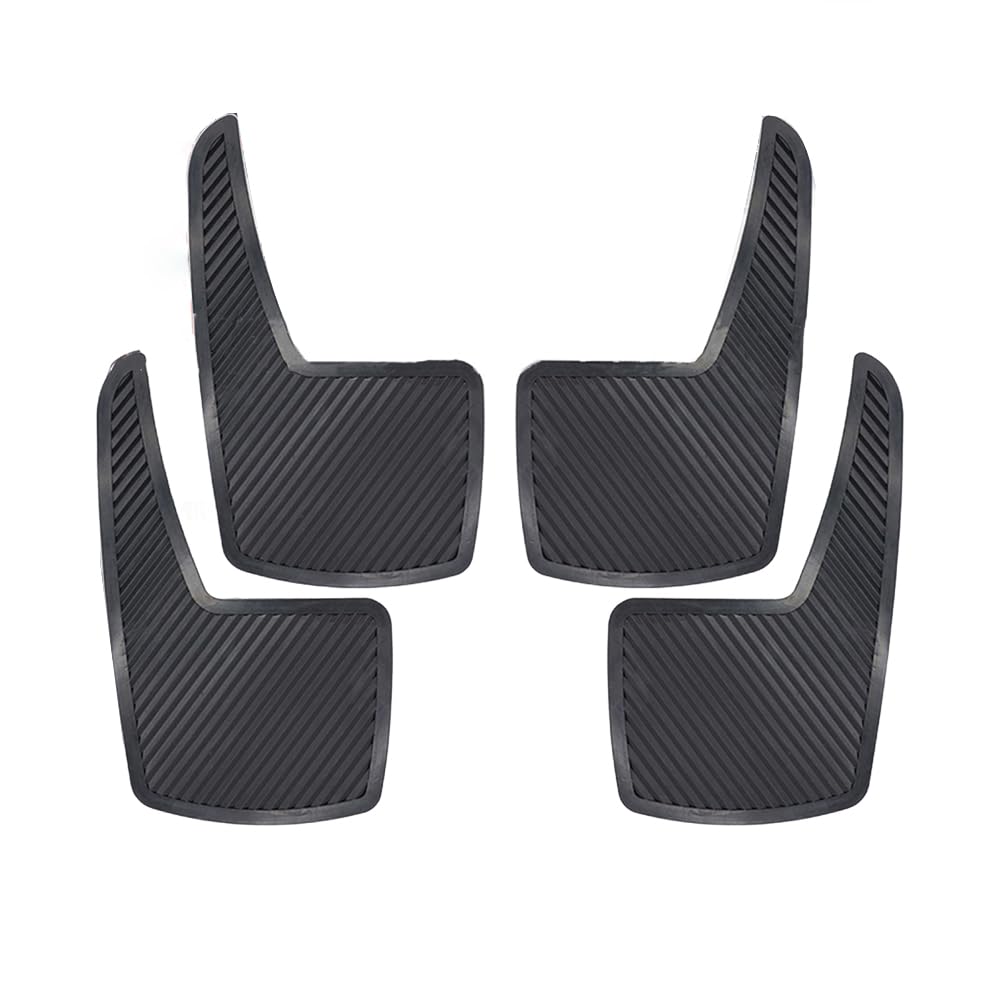 Bavettes garde-boue pour Cupra Tavascan, kit de 4 pare-boue souples avant et arrière noirs