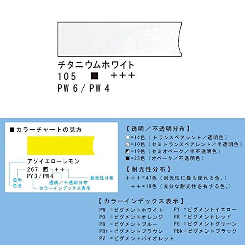 Amazon.co.jp: ターレンス ヴァンゴッホ油絵具 200ml チタニウム