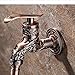 Rubinetto Bagno Lega di ottone Bronzo antico Cucina Rubinetti da giardino all'aperto Rondella Mop Rubinetto decorativo antico Rubinetto da giardino Rubinetto esterno