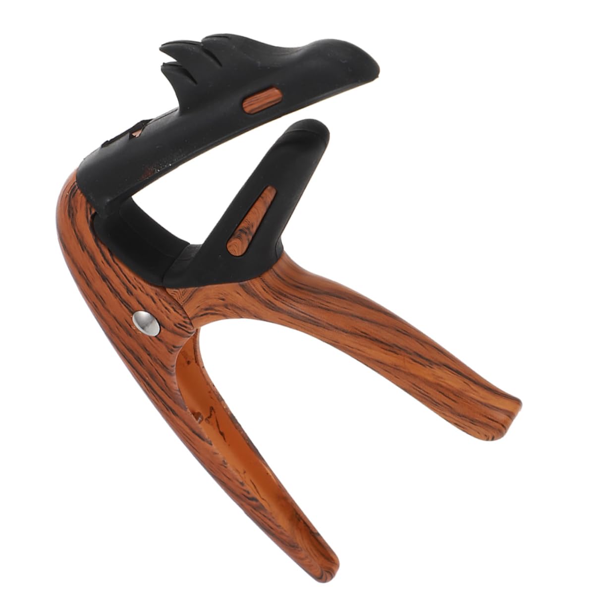 Abaodam Guitar Capo Clamp Zinc Alloy Pitch Modifier for Acoustic and Electric Guitars Tension for Effortless Performance Portable Design Guitar Accessory