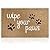 Entrance Door Mat Indoor Outdoor Wipe Your Paws Doormat Non Slip Washable Quickly Absorb Moisture and Resist Dirt Rugs Durable Rubber Front Door Mat Brown Mats