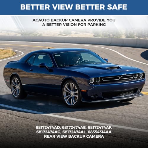 Image of Rear View Backup Camera Fit for Dodge Challenger 3.6L,5.7L,6.4L 2015-2023