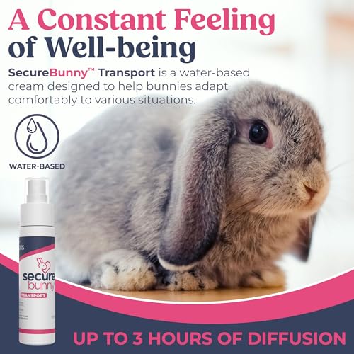 Image of SIGNS SecureBunny Transport, Water Based Calming Travel Spray, Naturally Supports Calm and Wellbeing, Naturally Relieving Anxiety and Stress