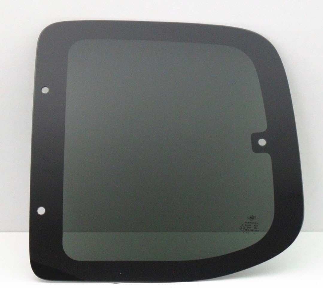 Driver/Left Side Movable Quarter Window Glass Replacement For Toyota Tundra Pickup Extended Cab 2000-2006