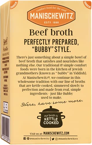 Manischewitz B58132 Beef Broth 17Oz  thumb #1