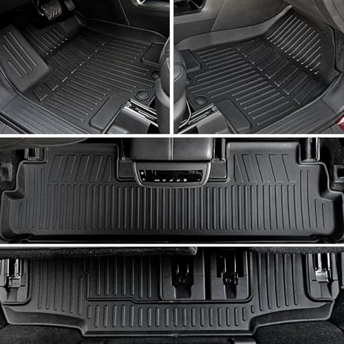 Image of Floor Mats for Nissan Pathfinder 2022-2026 7 /8 Seats w /Cargo Mat