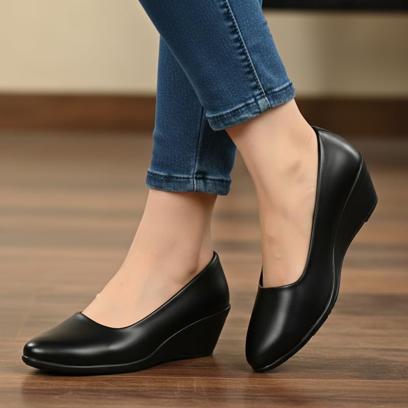 Image of Karaddi Women's Pump Formal Bellies Shoes for Office, Party Belly