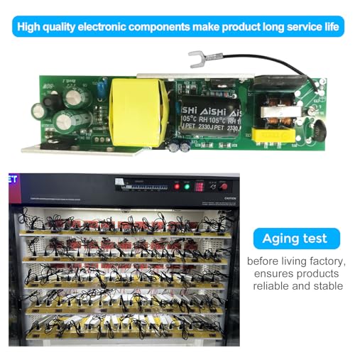 Image of 24V LED Power Supply, 3.3A 80W LED Driver Waterproof IP67, 90-265V AC to 24V DC Power Supply Converter, Low Voltage Transformer for LED Lights Indoor Outdoor Use