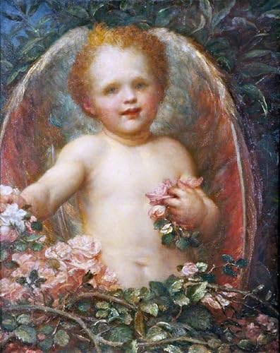 Tableau Toile Promesses George Frederic Watts Déco Salon