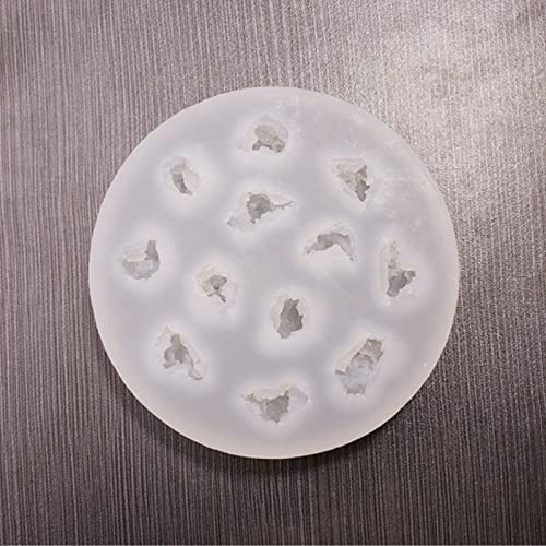 Molde de silicona 3D antiadherente para repostería creativa de chocolate 12 cavidades 4