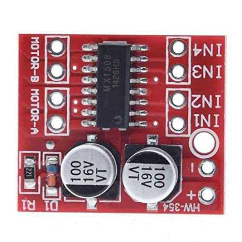 See full amazon price history chart for Techtonics MX1508 Dual H Bridge DC PWM Stepper Motor Driver Techtonics MX1508 Dual H Bridge DC PWM Stepper Motor Driver (B09NKWHCVS) Amazon Price History, Amazon Price Tracker