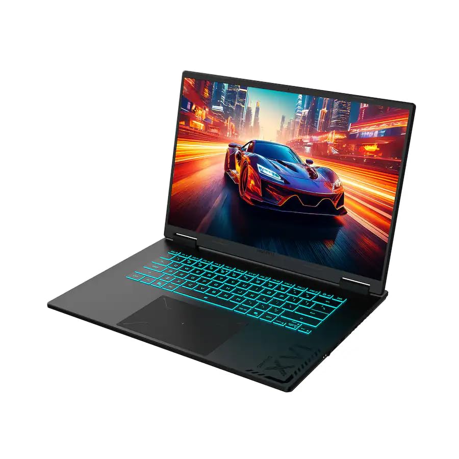 Gaming A16 Laptop, 16" WUXGA 165Hz Display, Intel i7-13620H, GeForce RTX 4050 Graphics, 16GB DDR5, 512GB SSD, Backlit Keyboard, Windforce Cooling, Wi-Fi 6E, Win 11, Black Steel