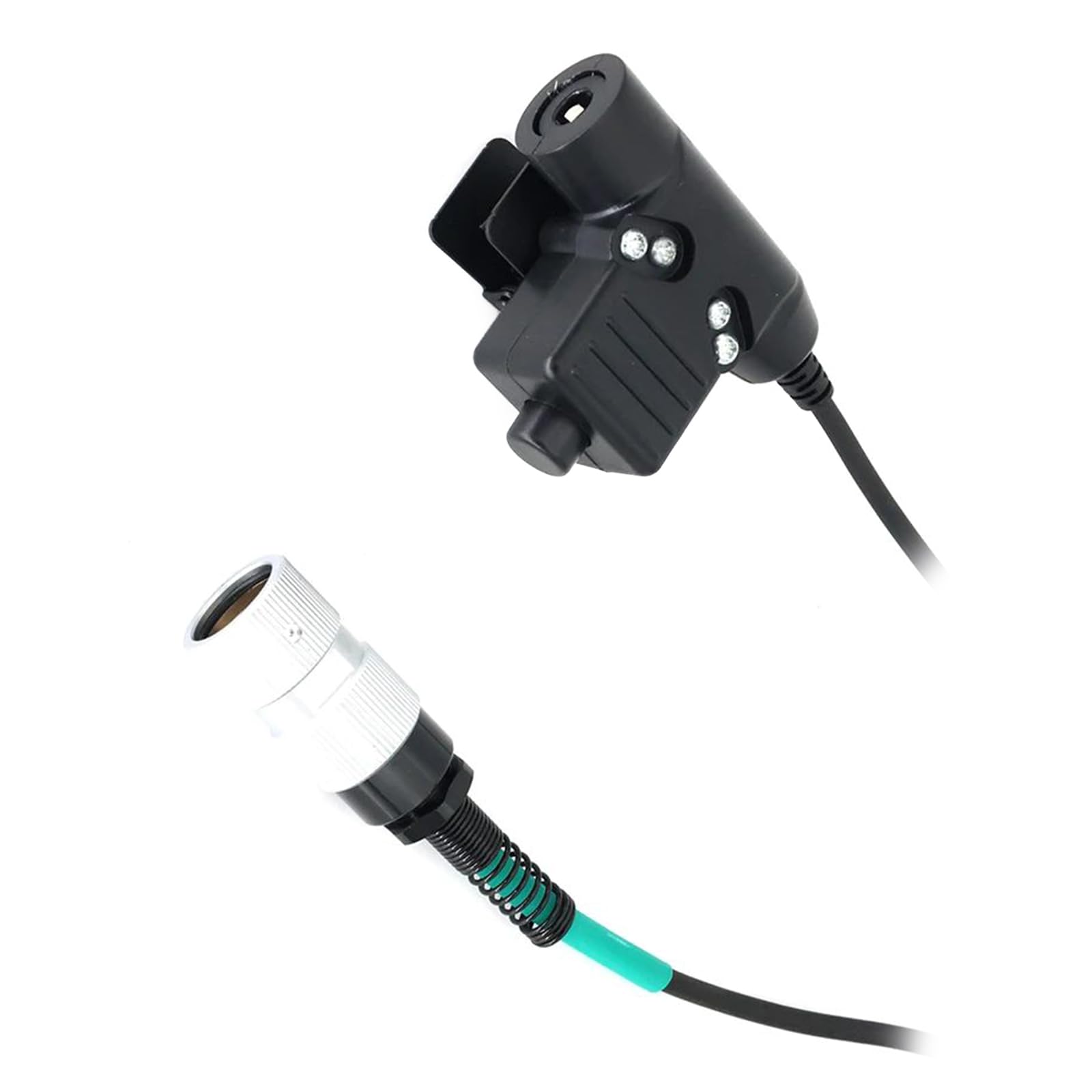 U94 PTT Adattatori Cuffie Cavo 6 Pin Plug PTT WalkieTalkie Connect per PRC152 U94 Cuffie Adattatori WalkieTalkie